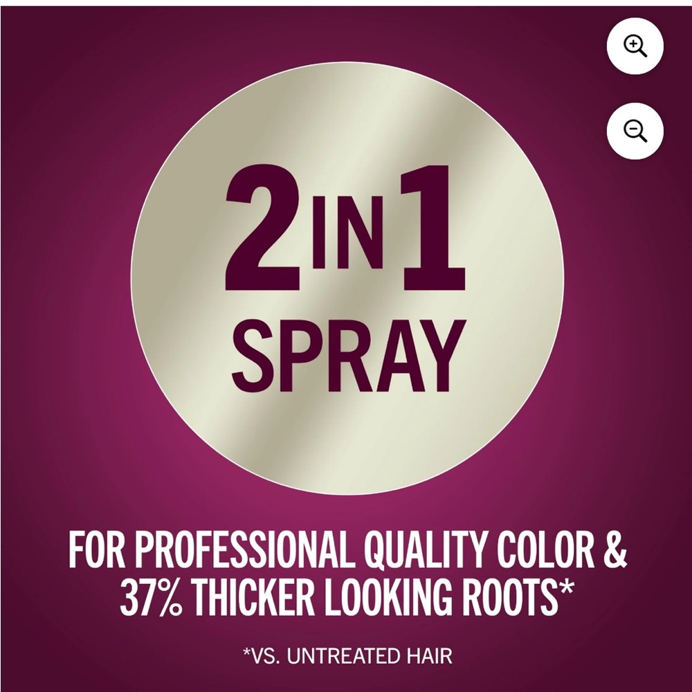 Schwarzkopf Keratin Color Root Temporary Hair Color Spray, Dark Brown 2 oz - Picture 7 of 11